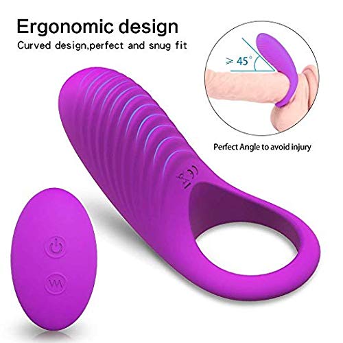 100% Medical Grade Silicone Enhancement Sex Adult Toys Waterproof Smale Ring Clitoris Stimulating Vibrate Thing Sex Toys for Men Women Couple T-Shirt