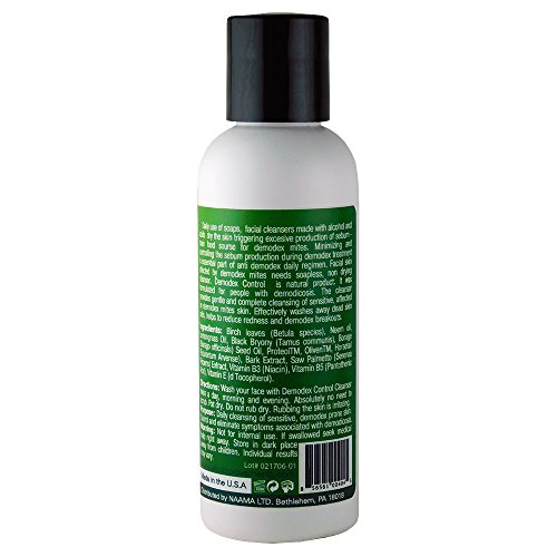 Demodex Control Facial Wash 4.0 oz