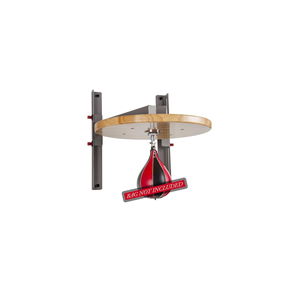 XMARK Adjustable Speed Bag Platform with 15" Height Adjustment and