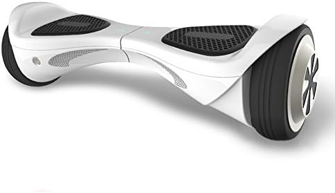 8" Hoverboard,Binwen SUV Real Hands Free Two Wheel Smart Self Balancing Spaceboard Electric Scooter Personal Adult Transporter with Led Light and Bluetooth Speaker(Safe UL 2272 Certified) (White)