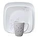 Corelle Square 32-Piece Dinnerware Set, Jacaranda, Service for 8
