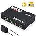 HDMI Splitter 1 in 4 Out,VILCOME 1x4 HDMI Splitter Adapter Support 4K 3D 1080P HDMI Switch Signal Distributor with Metal Box HD Amplifier with Power Adapter for HDTV PC PS3/PS4 Xbox and More primary