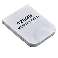 Kasstino 128 MB Memory Card for Console Gamecube 2043 Blocks GC NGC