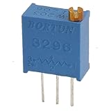 Uxcell a11090100ux0561 50 Piece 203 20K Ohm 3296W Trim Pot Trimmer Potentiometer, 25 Turn