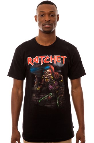 HUF Men's Ratchet Tour Tee Medium Black 