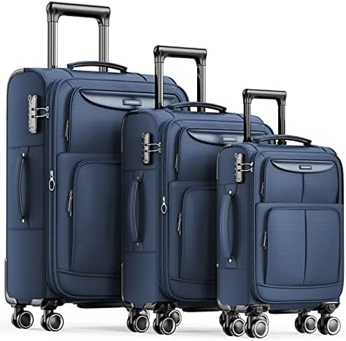 Amazon.com | Rockland Impact Softside 4 Piece Spinner Wheel