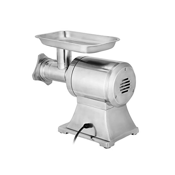 750W Elektrische Fleischwolf 1Hp 190Prm 550Lb / H Wursthersteller Gewerblicher Edelstahl Lebensmittelschleifmaschine… – Bild 6