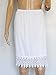 Venice Lace Skirt Extender Half Slip Dress Extender: Black or White-made in USA