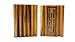 Stone City Farm Soap Dish Premium Teak Soap Dish | Handcrafted of Teak Wood (Straight)