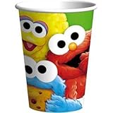 Sesame Street 1st Birthday Paper Cups, 8ct