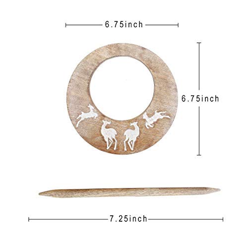 storeindya Thanksgiving Gifts Curtain Tie Back – Decorative Drape Holders Durable Tie Backs 2 pcs