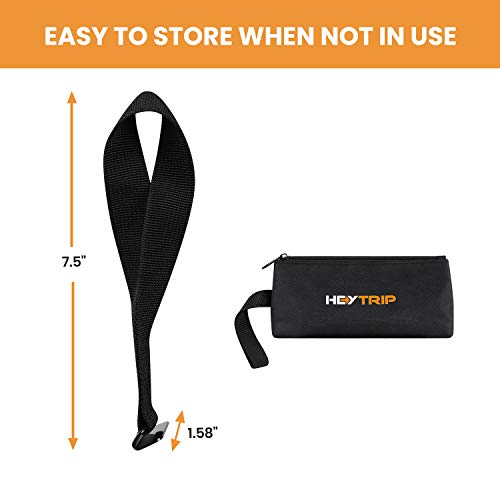 HEYTRIP 6 Pack Cargo TieDown Door Hook Straps for Any Car Top Luggage