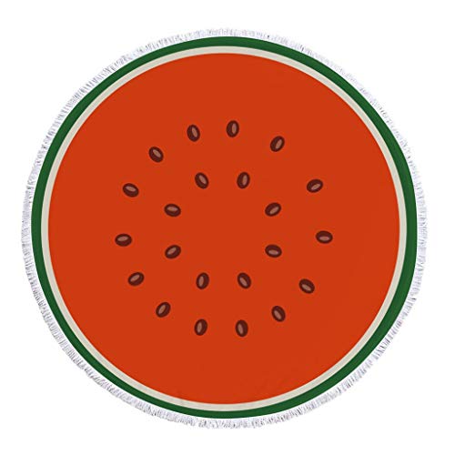 image for BCDshop_Blanket Clearance Large Fruit Beach Blanket Creative Picnic Bl