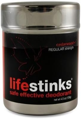 Duggan Sisters Regular Strength Cedarwood Deodorant Can 4.5oz deodorant Aluminum Free by Duggan Sisters