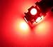 Jtech 10x 194 168 2825 T10 5-SMD Red LED Car Lights Bulb
