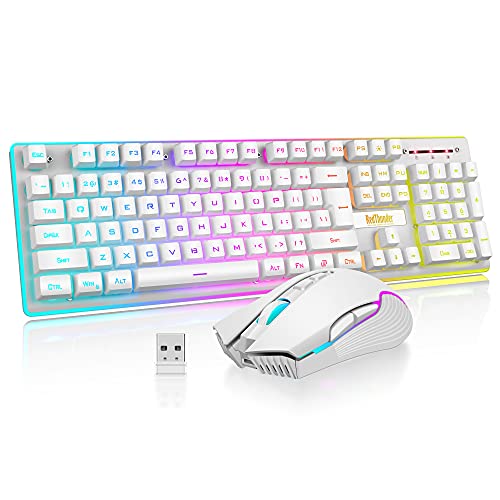 RedThunder K10 Wireless Gaming Keyboard Mouse Combo