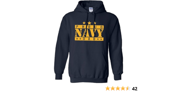 navy dad hoodie