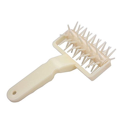 INCHOO Plastic Pizza Dough Roller Docker Bread Cookie Pie Pizza Pastry Kitchen Baking Tool