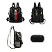 Mynos Fashion Backpack Bag Purse For Women Leather Mini Rucksack Zipper Travel Daypack Ladies Shoulder Bag Tote (A-Medium Black2)