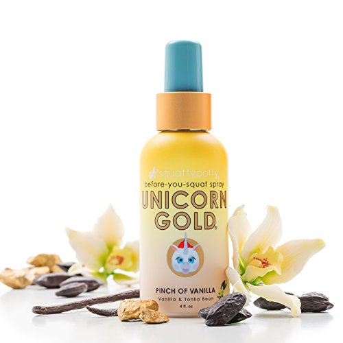 4 Fl Oz Squatty Potty Unicorn Gold Toilet Spray, Pinch Of Vanilla (Best Indian Jokes Ever)