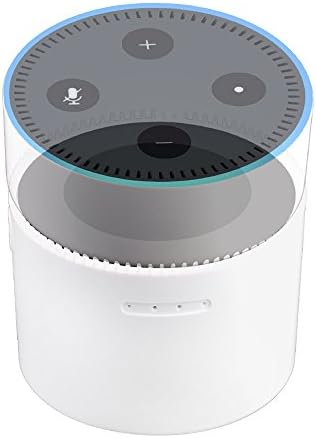 Mobile Power Bank Charger for 2nd Generation Echo Dot and iPhone Android Smartphone Cradle Addprime 2 in 1 Intelligent Battery Base 10000mAh High Capacity Portable Power Bank White