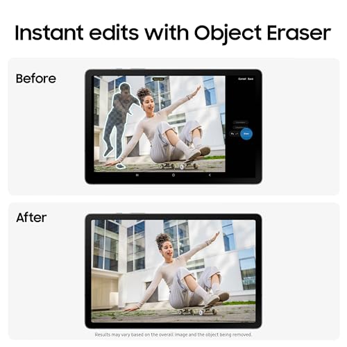 Samsung Galaxy Tab S10 Lite, 6GB RAM, 128GB, 2TB Expand, Long Battery Life, 10.9” LCD, S Pen for Note-Taking, Exynos 1380, Circle to Search, AI Tools, Gray
