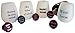 4 Wine Glasses Unbreakable W/Box-Great Gift Food Grade Plastic Funny and Durable Shatterproof Stemless Great for Wine Beer Whiskey Cocktail any Beverage Outdoor Party Pool Camping Beach
