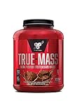 BSN TRUE-MASS Weight Gainer, Muscle Mass Gainer Protein Powder, Chocolate Milkshake, 5.82 Pound