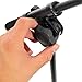 Pyle Universal Compact Microphone Stand - Mic Mount Holder Height Adjustment 19.0” to 26.0” Inch and Telescoping Boom Extension Adjustable Up to 16.0'' w/ Knob Style Tension Lock Mechanism - PMKS7
