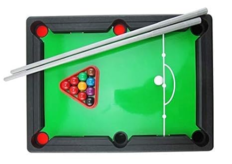 DP Endeavors Designer Studio Mini Pool Table Toy Snooker Table Game Toy for Adults Kids
