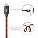 Vancelle 3 PACK Charger 6FT Nylon Braided Cord USB Charging Cable for iPhone 7/7 Plus/6/6s/6 Plus/6s Plus/5/5c/5s/SE,iPad iPod Nano iPod Touch(Red)