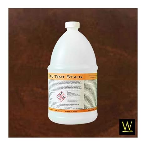 Concrete Acid Stain Tru Tint By Walttools 1 Gallon Professional Grade Rich Color For Concrete Cement Floors Countertops Walls Surfaces 20