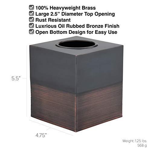 Buffalo Brand Trading Company, Heavyweight Brass, Oil Rubbed Bronze