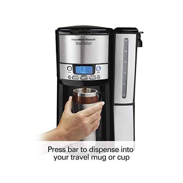 Hamilton Beach (47950) Coffee Maker with 12 Cup Capacity & Internal