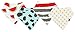 Baby Bandana Drool Bibs, Unisex 4-Pack Gift Set for Drooling and Teething, 100% Organic Cotton, Soft and Absorbent, Hypoallergenic - for Boys and Girls by Karids