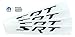 SRT Center Cap Overlay Decals- 2015-2017 Challenger SRT - (Color: Gloss Red)