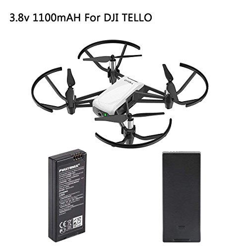 FancyWhoop-2stuecke-Tello-Batterie-1100mAh-1S-38V-Lipo-Batterie-fuer-DJI-Tello-RC-Quadcopter-Drone-Battery