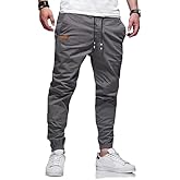 MGYIMOYUGYM Men's Casual Cargo Pants Hiking Pants Workout Joggers Sweatpants for Men
