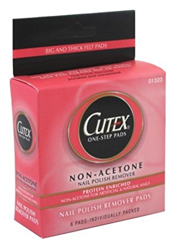 Cutex 01323me Non-Acetone Nail Polish Remover Pads (Pack of 2)