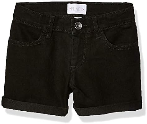 black denim shorts girls