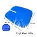 Gel Seat Cushion,Double Thick Seat Cushion, Multi-Use Seat Cushion Super Breathable Gel Cushion for Car, Office Chair, Wheelchair (Blue)