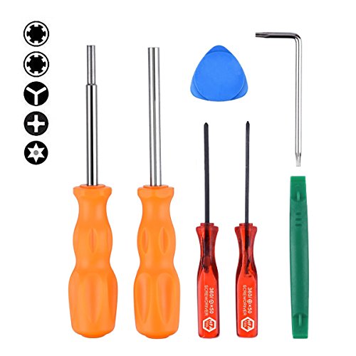 ILS - 7 Pieces Screwdriver Full Set Repair Tool Kit for Nintendo Switch Disassemble Accessories
