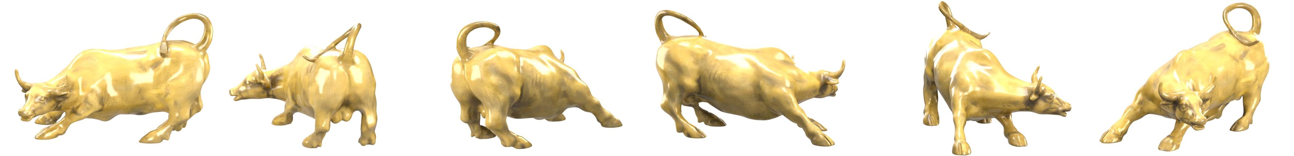 Estatueta De Touro De Latao Luckybuddha Decoracao De Arte De Wall Street Bull Estatuas De Touro Boi E Esculturas De Decoracao De Casa Small Amazon Com Br