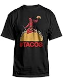 Deadpool Marvel Taco Dreams Funny Comic Book T-Shirt Mens
