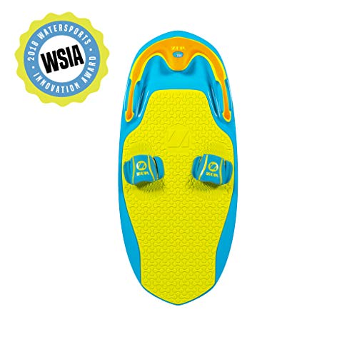 ZUP You Got This 2.0 Board and Handle Combo, All-in-One Kneeboard, Wakeboard, Wakeskate, and Wakesurf Board for All Ages, Lime - Thumbnail 6