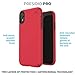 Speck Products Presidio Pro iPhone XR Case, Heartrate Red/Vermillion Red