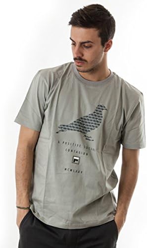 Staple X Fila Men's Raincoat grey grey