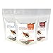 Cricket Bites: 3-Pack of Assorted Flavor Edible Insects (Made in Portland, Oregon) by Cricket Flours