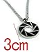2pcs Game Portal 2 Aperture Logo & Companion Cube Necklaces Pendants