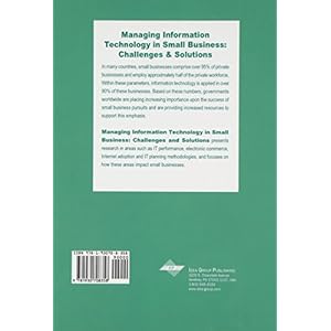 Managing Information Technology in Small Business: Challenges and Solutions
